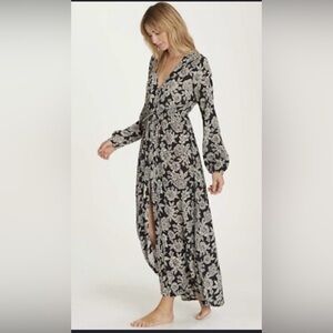 Billabong Allegra Print Maxi Dress Medium